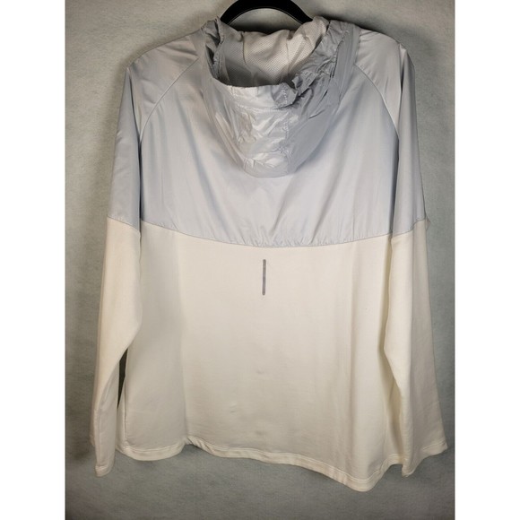 Nike Women's XXL 2012 London Olympics Hoodie Full Zip Track Jacket White Gray - Picture 7 of 10